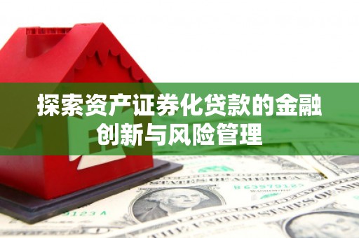 大足探索资产证券化贷款的金融创新与风险管理