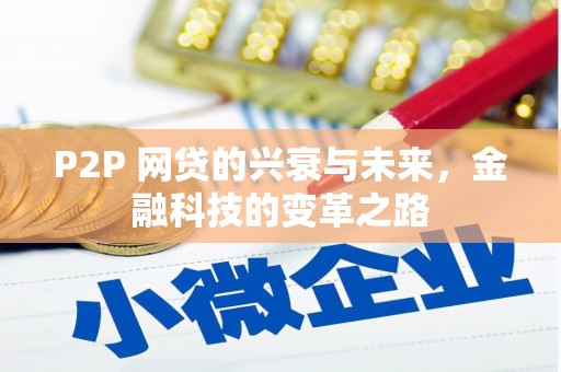 大足P2P 网贷的兴衰与未来，金融科技的变革之路