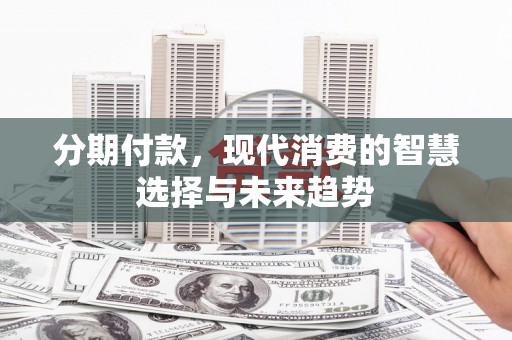 大足分期付款，现代消费的智慧选择与未来趋势