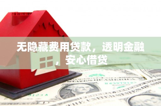 大足无隐藏费用贷款，透明金融，安心借贷