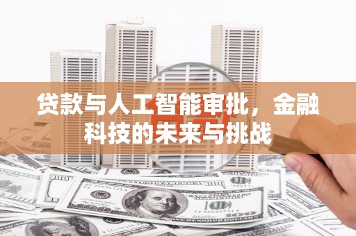 大足贷款与人工智能审批，金融科技的未来与挑战