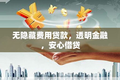 大足无隐藏费用贷款，透明金融，安心借贷