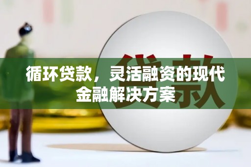 大足循环贷款，灵活融资的现代金融解决方案