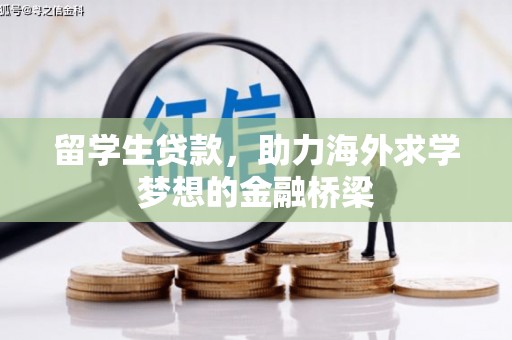 大足留学生贷款，助力海外求学梦想的金融桥梁