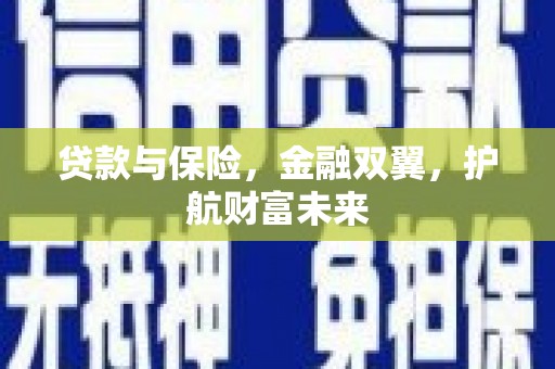 大足贷款与保险，金融双翼，护航财富未来