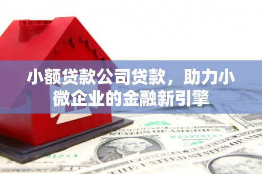 大足小额贷款公司贷款，助力小微企业的金融新引擎