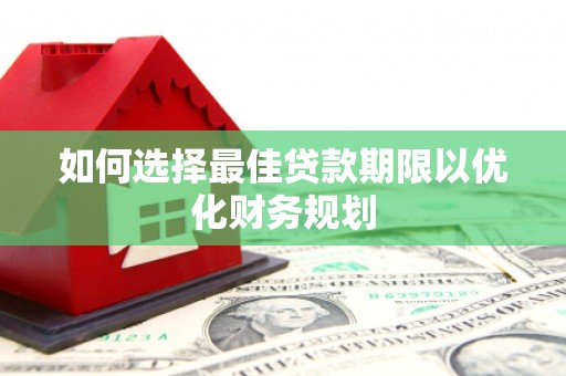 大足如何选择最佳贷款期限以优化财务规划